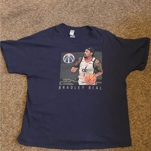 Bradley Beal NBA Navy Player Graphic Tee